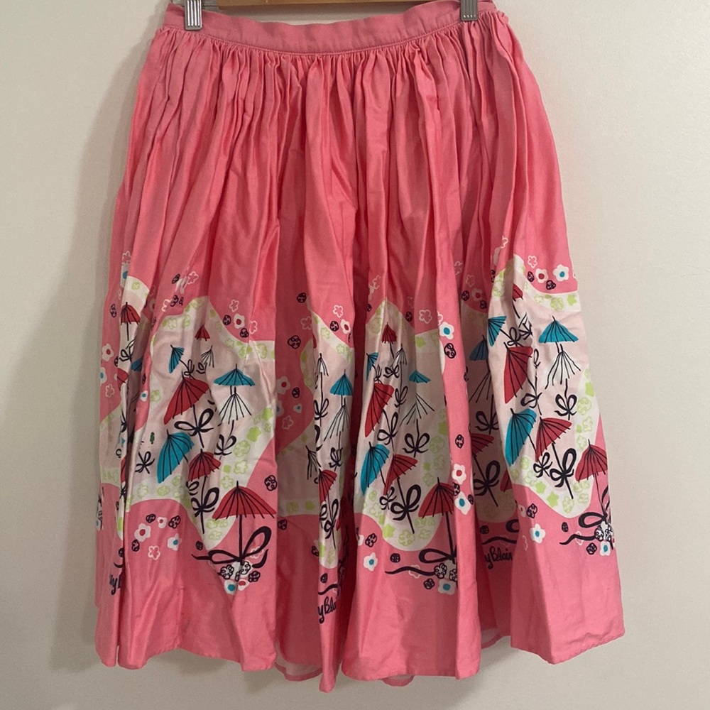 Pinup Couture Mary Blair Umbrellas Jenny Skirt (wounded bird)